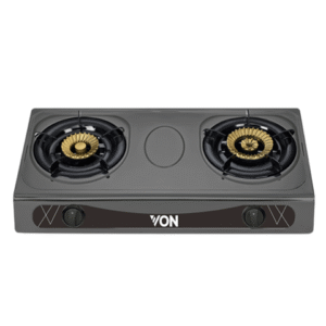 Von VAC7K202T Table Top 2 Brass Burner - Heavy Duty
